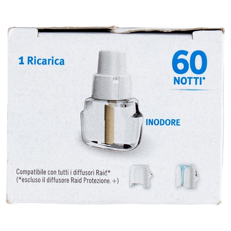 Raid Essentials Liquido Ricarica 60 notti 36 ml